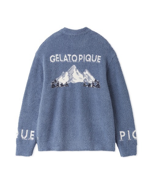 HOMME】パウダーフォレストベアジャガードプルオーバー（ルームウェア