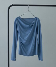 GALLEST | ドレープネックカットソー(Tシャツ/カットソー)