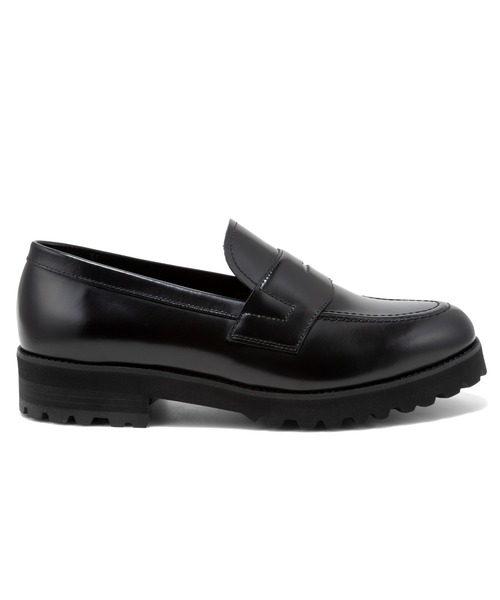 KENFORD（ケンフォード）の「ケンフォード メンズ K025 TANK SOLE LOAFERS タンクソール コイン ローファー（ローファー・メンズ・ブラック・25.5/26/26.5/27/25/24.5/27.5）」の5枚目の写真