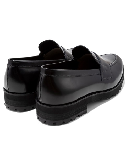 KENFORD（ケンフォード）の「ケンフォード メンズ K025 TANK SOLE LOAFERS タンクソール コイン ローファー（ローファー・メンズ・ブラック・25.5/26/26.5/27/25/24.5/27.5）」の4枚目の写真