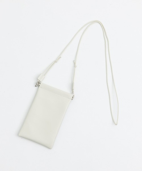beautiful people(ビューティフルピープル)の「【beautiful people/ビューティフルピープル】color leatherdocument case/カラーレザードキュメントケース(その他小物・レディース・ホワイト/ブラック・FREE)」の11枚目の写真