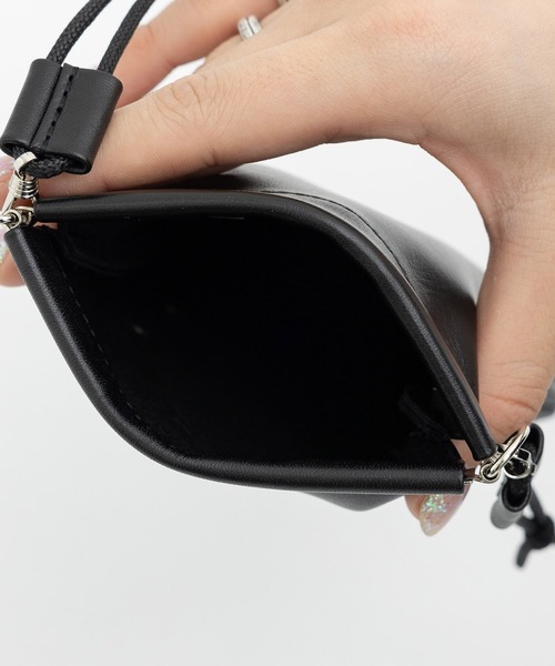 beautiful people(ビューティフルピープル)の「【beautiful people/ビューティフルピープル】color leatherdocument case/カラーレザードキュメントケース(その他小物・レディース・ホワイト/ブラック・FREE)」の18枚目の写真