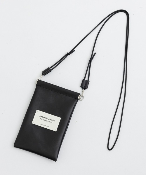 beautiful people(ビューティフルピープル)の「【beautiful people/ビューティフルピープル】color leatherdocument case/カラーレザードキュメントケース(その他小物・レディース・ホワイト/ブラック・FREE)」の22枚目の写真