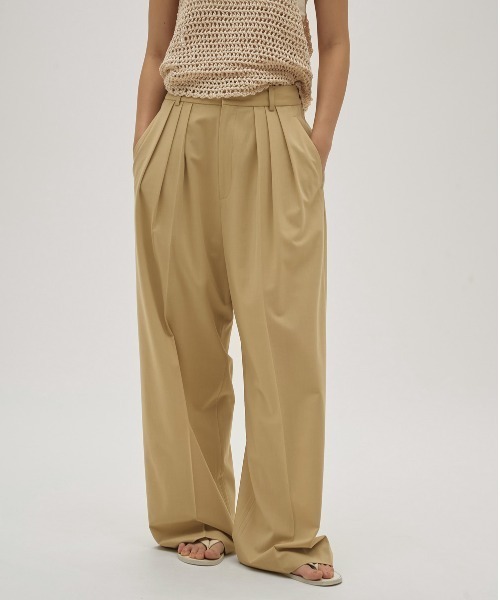 TODAYFUL(�g�D�f�C�t��)��Dry Touch Tuck Trousers(���̑��p���c)