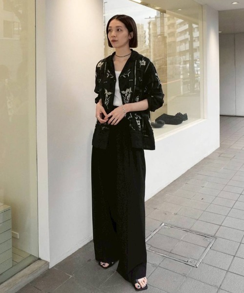 Dry Touch Tuck Trousers（その他パンツ）｜TODAYFUL（トゥデイフル