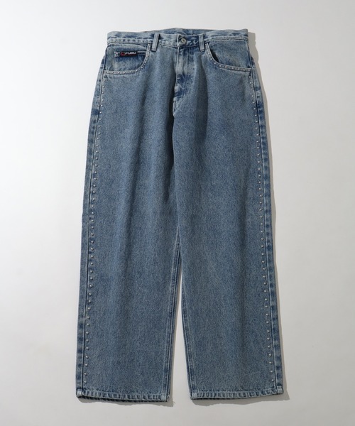 セール】【FUBU/フブ】 Studs Denim Jacket / スタッズ デニム パンツ