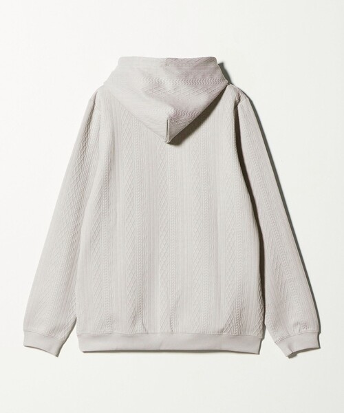 A DAY IN THE LIFE UNITED ARROWS(アデイインザライフユナイテッドアローズ)の「バウンシー ケーブルジャガード パーカー<A DAY IN THE LIFE>(パーカー・メンズ・ダークグリーン/ブラック/ライトグレー・M/L)」の19枚目の写真
