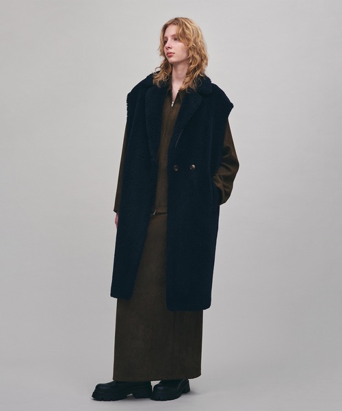 セール】フェイクスウェードシャツジャケット（その他アウター）｜AKTE