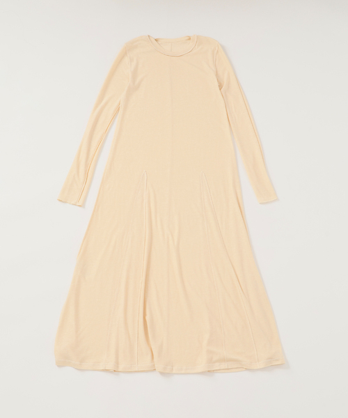 ウール混ジャージーフレアワンピース（ワンピース）｜SLOBE IENA