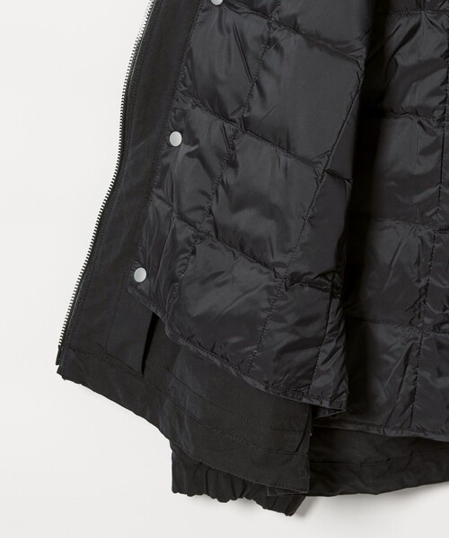 green label relaxing（グリーンレーベルリラクシング）の「ベルスタッフ タフタ 3WAY スタンド ブルゾン -撥水・防風-（ブルゾン・メンズ・ブラック/オリーブ/ネイビー・XL/S/M/L）」の9枚目の写真