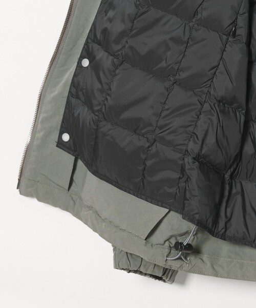 green label relaxing（グリーンレーベルリラクシング）の「ベルスタッフ タフタ 3WAY スタンド ブルゾン -撥水・防風-（ブルゾン・メンズ・ブラック/オリーブ/ネイビー・XL/S/M/L）」の13枚目の写真