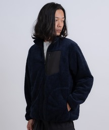 improves（インプローブス）の「スタンドカラー 防風 ボアジャケット（ブルゾン）」