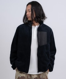 improves（インプローブス）の「スタンドカラー 防風 ボアジャケット（ブルゾン）」