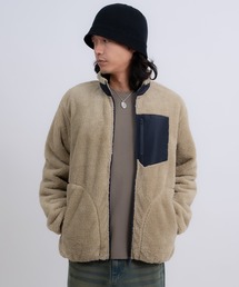 improves（インプローブス）の「スタンドカラー 防風 ボアジャケット（ブルゾン）」