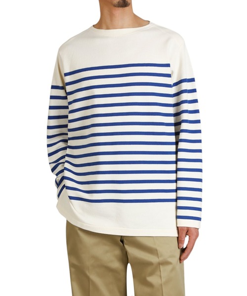 ANATOMICA（アナトミカ）の「ANATOMICA / アナトミカ：BIARRITZ：530-591-23[MUS]（Tシャツ/カットソー・メンズ・ブルー・S/M/L）」の5枚目の写真