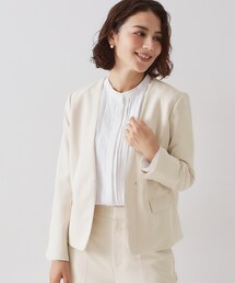 OPAQUE.CLIP｜オペークドットクリップのノーカラージャケット通販