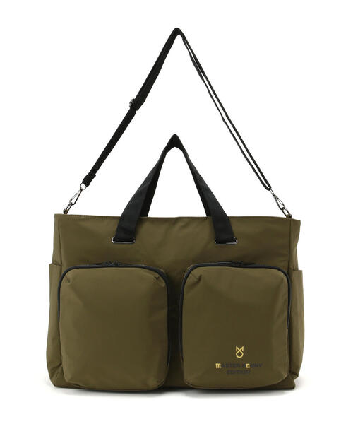 MASTER BUNNY EDITION(マスターバニーエディション)の「【MASTER BUNNY EDITION】【上田桃子プロコラボ】トートバッグ (UNISEX)(トートバッグ・レディース・ホワイト/ブラック/カーキ・FREE)」の3枚目の写真
