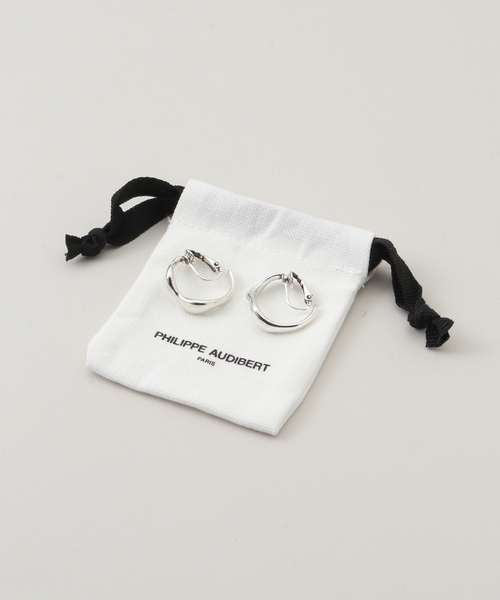 PHILIPPE AUDIBERT(フィリップ オーディベール)の「PHILIPPE AUDIBERT/フィリップ・オーディベール ニュアンスイヤリング BOC6624:AR(イヤリング・レディース・シルバー・FREE)」の8枚目の写真