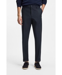 BOSS（ボス）の「モダンフィットパンツ イージーアイロン コットンブレンドツイル（その他パンツ）」