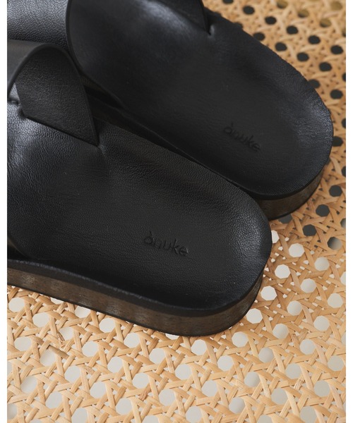 anuke（アンヌーク）の「Ecoleather Belt Sandals（サンダル・レディース・アイボリー/ブラウン/ブラック・36inch/37inch/38inch）」の17枚目の写真