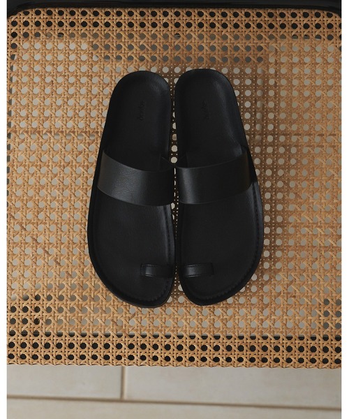 anuke（アンヌーク）の「Ecoleather Belt Sandals（サンダル・レディース・アイボリー/ブラウン/ブラック・36inch/37inch/38inch）」の19枚目の写真