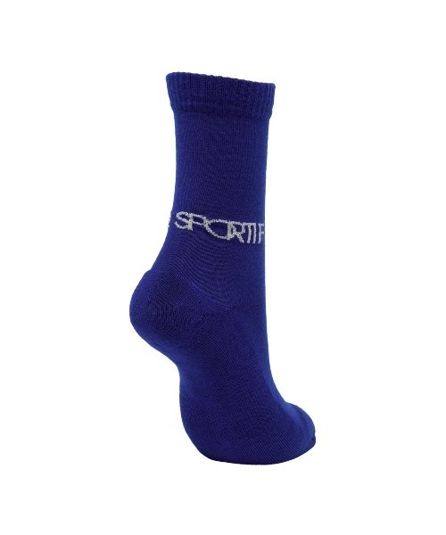 le coq sportif GOLF(ルコックスポルティフゴルフ)の「【HEATNAVI】レギュラー丈ソックス【返品不可商品】(ソックス/靴下・レディース・ブルー/グレー/ブラック・22-24)」の6枚目の写真