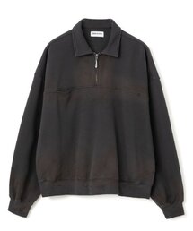 Millo Archive（ミロ アーカイブ）の「Damage Half Zip-Up [Charcoal]（その他トップス）」
