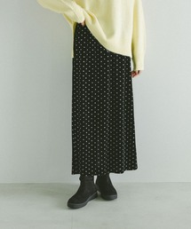 GLOBAL WORK | グリッターベロアＩラインスカート/593330(スカート)