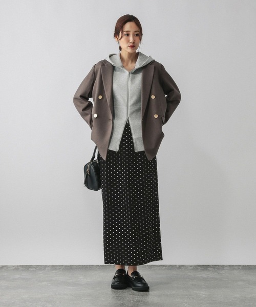 GLOBAL WORK（グローバルワーク）の「グリッターベロアＩラインスカート/593330（スカート・レディース・ブラック/ブラウン系その他6・MEDIUM/LARGE）」の3枚目の写真