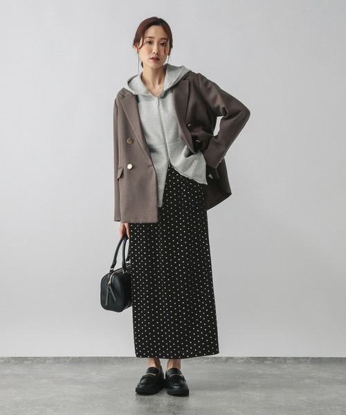 GLOBAL WORK（グローバルワーク）の「グリッターベロアＩラインスカート/593330（スカート・レディース・ブラック/ブラウン系その他6・MEDIUM/LARGE）」の5枚目の写真