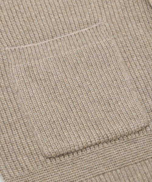 FRIZMWORKS(フリズムワークス)の「HEAVY WOOL ROUND CARDIGAN _ OATMEAL(カーディガン/ボレロ・メンズ・その他・SMALL/MEDIUM/LARGE/X-LARGE)」の4枚目の写真