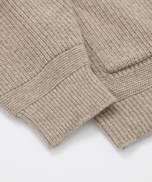 FRIZMWORKS(フリズムワークス)の「HEAVY WOOL ROUND CARDIGAN _ OATMEAL(カーディガン/ボレロ・メンズ・その他・SMALL/MEDIUM/LARGE/X-LARGE)」の5枚目の写真
