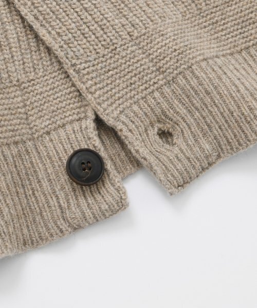 FRIZMWORKS(フリズムワークス)の「HEAVY WOOL ROUND CARDIGAN _ OATMEAL(カーディガン/ボレロ・メンズ・その他・SMALL/MEDIUM/LARGE/X-LARGE)」の7枚目の写真