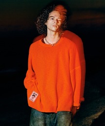 glamb | Rubber Tag Knit / ラバータグニット(ニット/セーター)