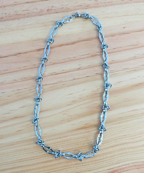 BEATJIVE（ビートジャイブ）の「リンクチェーン ショートネックレス シルバー メンズ レディース（ネックレス・メンズ・シルバー・FREE）」の2枚目の写真
