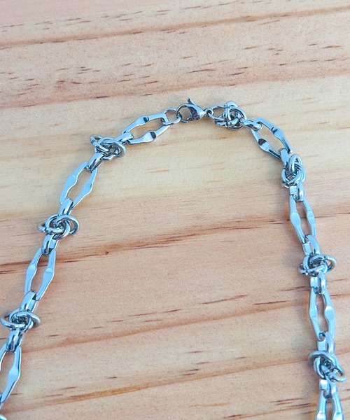 BEATJIVE（ビートジャイブ）の「リンクチェーン ショートネックレス シルバー メンズ レディース（ネックレス・メンズ・シルバー・FREE）」の3枚目の写真