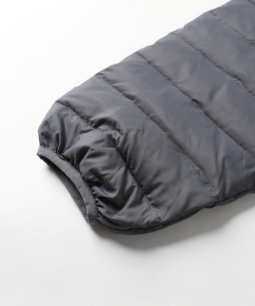 MSG（エムエスジー）の「【フィルパワー600】機能性 中綿キルティング フードパフジャケット（ダウンジャケット/コート・メンズ・ブルー/ブラック/ライム/チャコール・S/M/L/XL）」の22枚目の写真