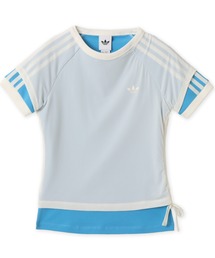 adidas DOUBLE LAYERED CALI T-SHIRT / アディダス ダブル レイヤード カリ Tシャツ