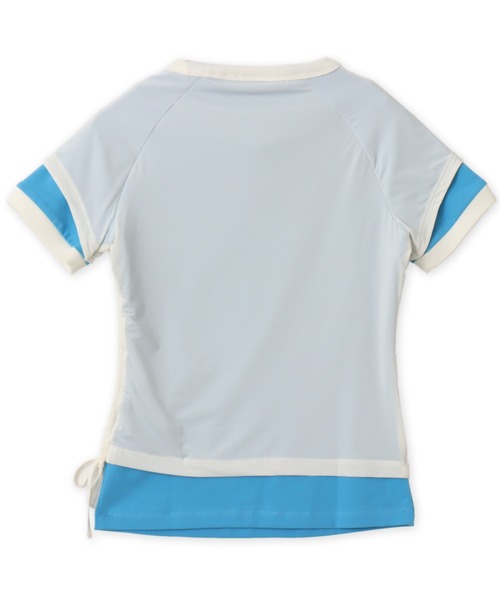 adidas（アディダス）の「adidas DOUBLE LAYERED CALI T-SHIRT / アディダス ダブル レイヤード カリ Tシャツ（Tシャツ/カットソー・レディース・ホワイト・S/M/L）」の9枚目の写真