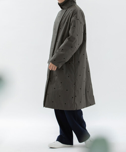 フロッキーpolka中綿3wayカラーコート（その他アウター）｜nop de nod