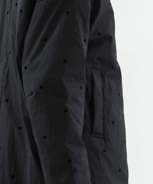 フロッキーpolka中綿3wayカラーコート