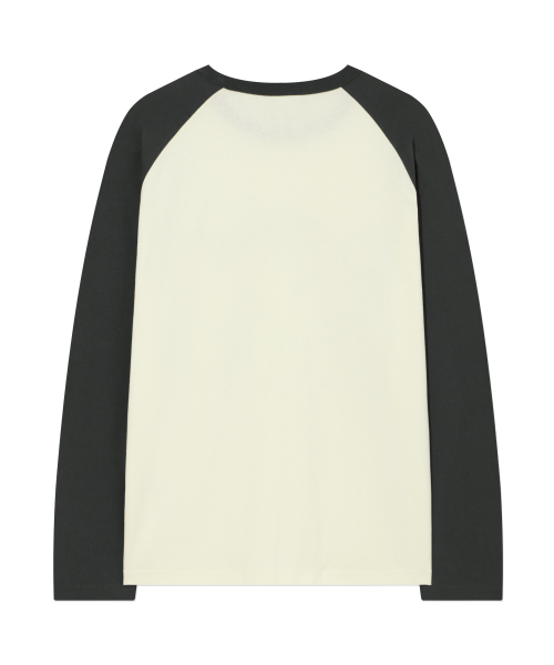 COVERNAT（カバーナット）の「[カバーナット x ヨシゴ] バルーンフェスティバルリンガーロングスリーブ アイボリー（Tシャツ/カットソー・レディース・その他・SMALL/MEDIUM/LARGE/X-LARGE/XX-LARGE/X-SMALL）」の2枚目の写真