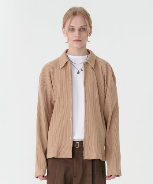 Daisy Brush Shirts - BEIGE