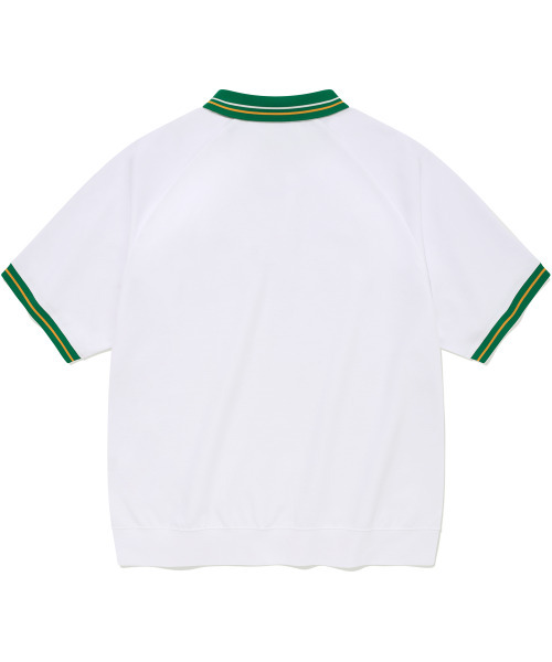 COVERNAT(カバーナット)の「プレピカラーTシャツホワイト(ポロシャツ・レディース・その他・LARGE/MEDIUM/SMALL/X-LARGE)」の2枚目の写真
