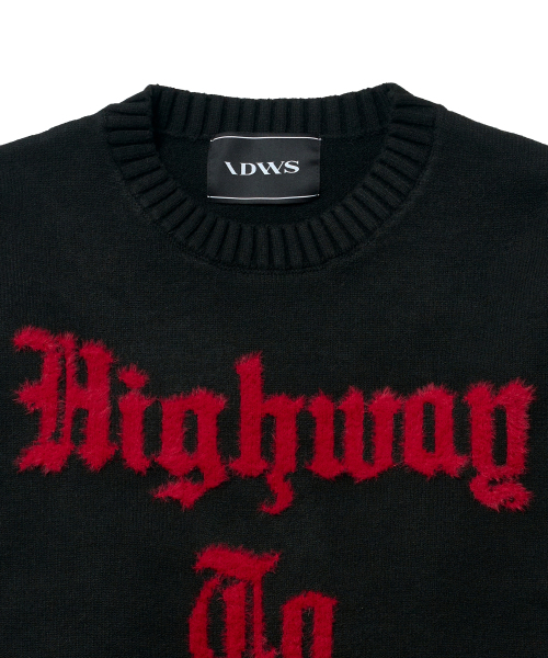 IDWS(アイドンワナセル)の「Hellride Crewneck Knit Black(ニット/セーター・レディース・その他・1/2)」の20枚目の写真