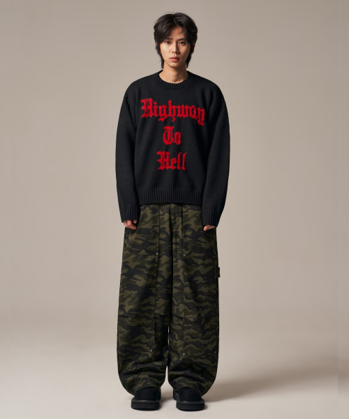 IDWS(アイドンワナセル)の「Hellride Crewneck Knit Black(ニット/セーター・レディース・その他・1/2)」の16枚目の写真