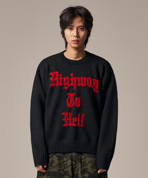 IDWS(アイドンワナセル)の「Hellride Crewneck Knit Black(ニット/セーター・レディース・その他・1/2)」の15枚目の写真