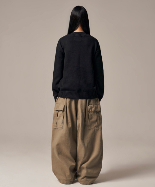 IDWS(アイドンワナセル)の「Hellride Crewneck Knit Black(ニット/セーター・レディース・その他・1/2)」の6枚目の写真