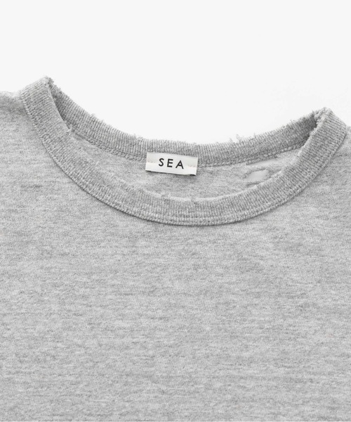 SEA(シー)の「Vintage レース オーバーサイズ 88TEE(Tシャツ/カットソー・レディース・ホワイト/グレー/ブラック・ONE SIZE)」の9枚目の写真