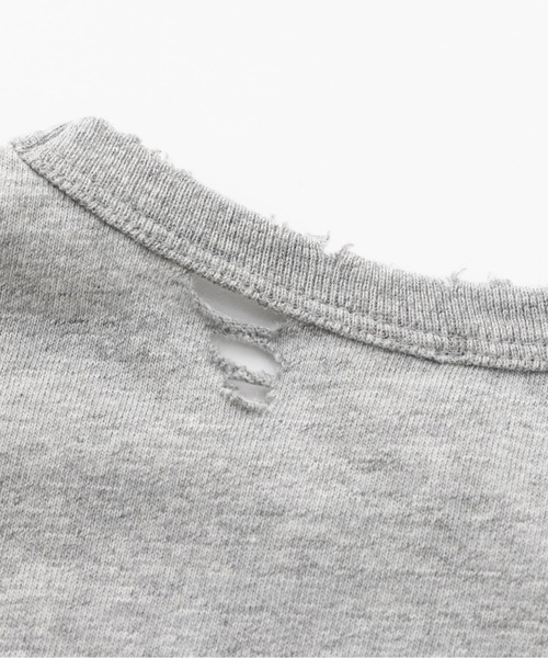 SEA(シー)の「Vintage レース オーバーサイズ 88TEE(Tシャツ/カットソー・レディース・ホワイト/グレー/ブラック・ONE SIZE)」の14枚目の写真